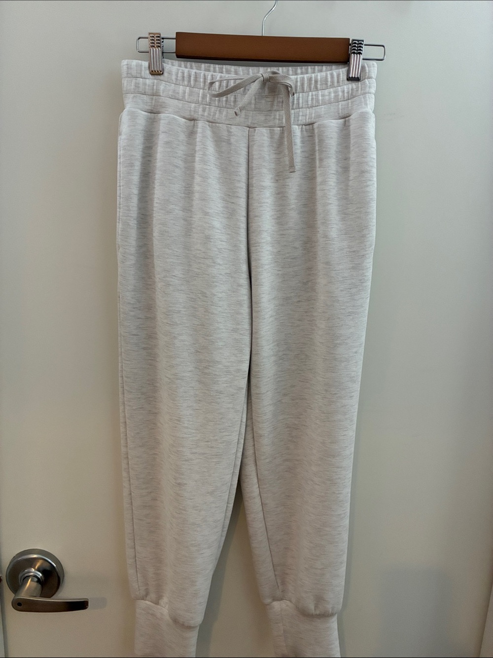 Varley Davidson Doublesoft Set Top Pants Small EUC light gray - Picture 12 of 16